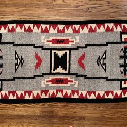 Vintage Navajo Rug - 56.75” x 29”