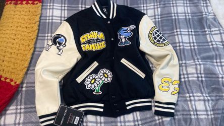 Adult medium  ethika familie  new varsity jacket
