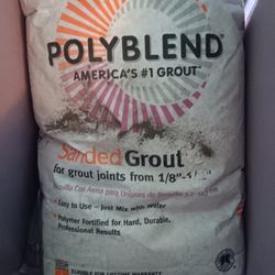 2 Bags Of Tile Grout...only $5....New Not Used