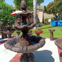 New 6ft Water Fountain For Lawn And Garden 