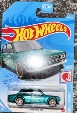 Hot Wheels 2021 71 Datsun 510 Super Treasure Hunt
