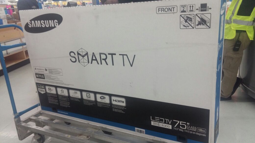 Brand New Samsung UN75J6300 75-Inch 1080p Smart LED TV