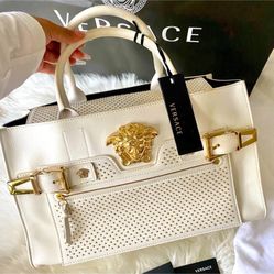 Versace Medusa studded bag