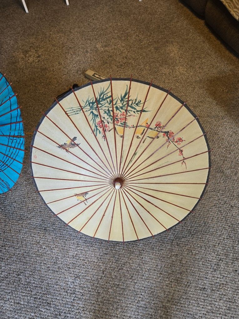 Vintage JAPANESE (Shoji Lanterns) (Authentic Parasols) Collectibles