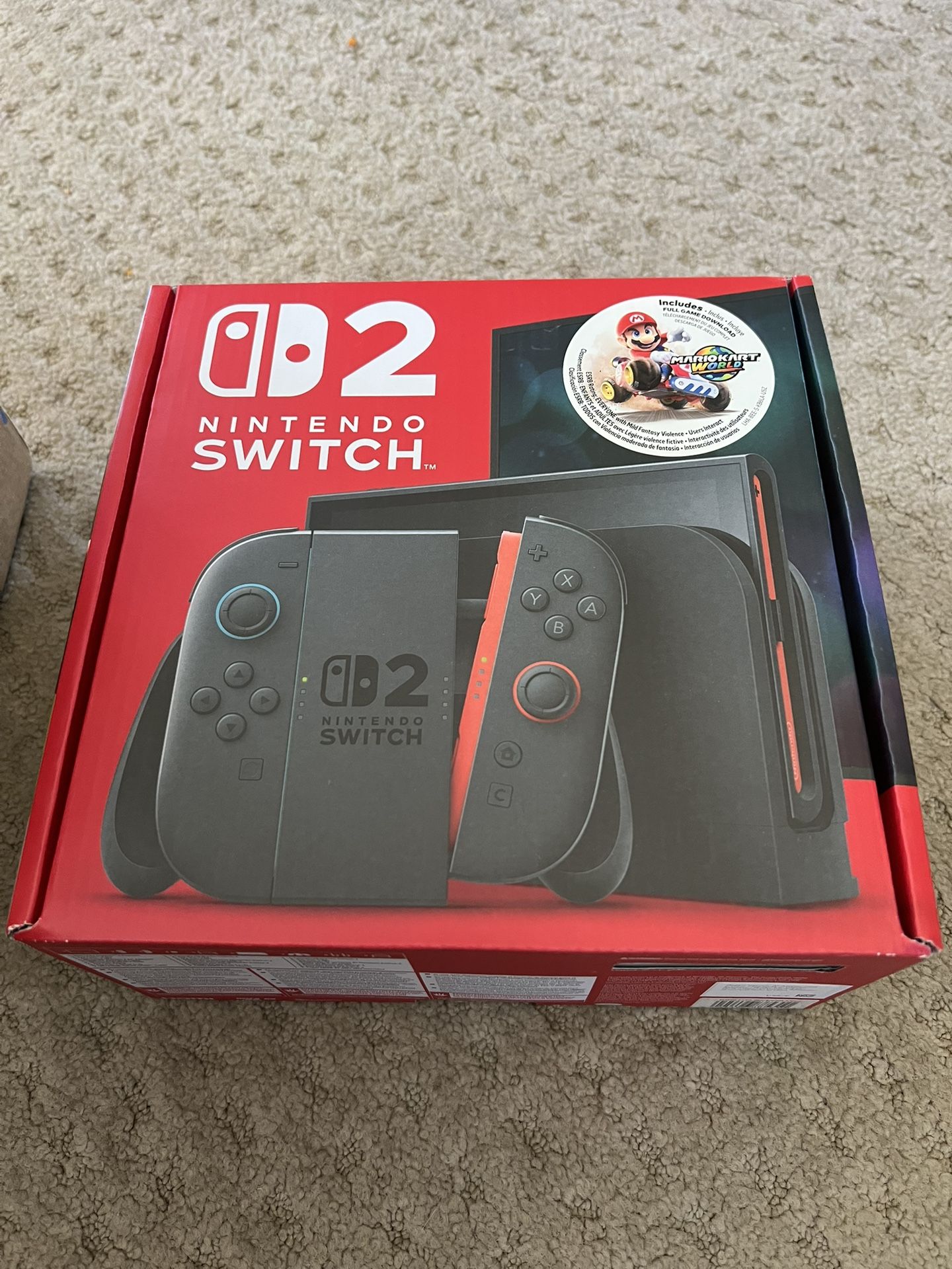 Nintendo Switch 2 With MarioKart World Bundle - READ DESCRIPTION 