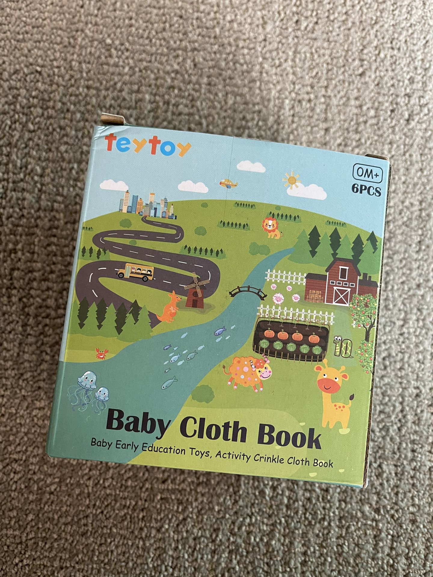 Baby Cloth Book New