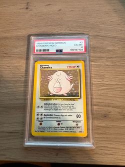 Pokemon Chaneira Holo German PSA 6