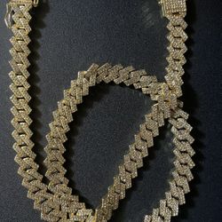 Icy 18k Gold Miami Cuban Linkπ₯Ά