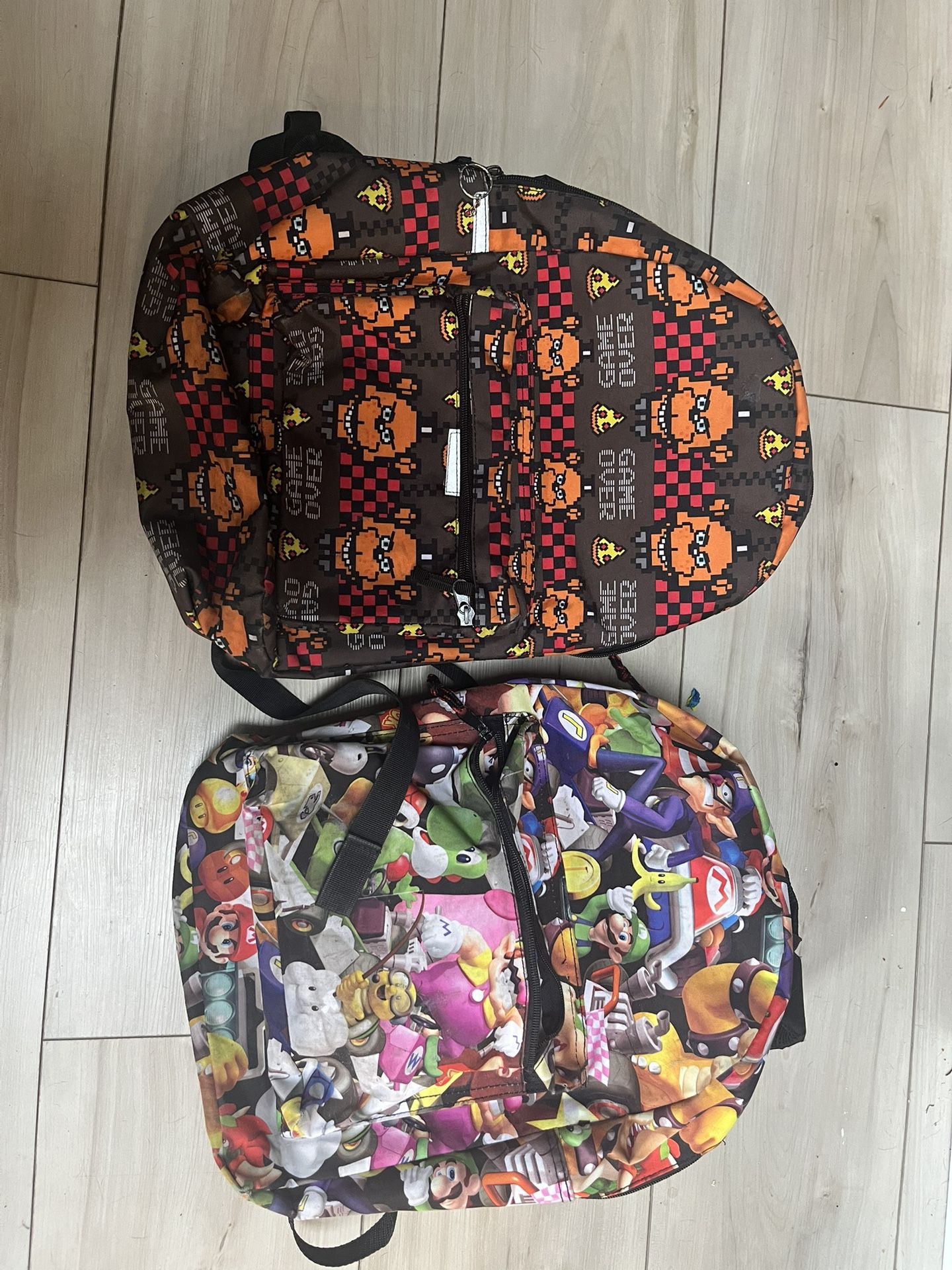 2 Unisex Back Backs For Kids