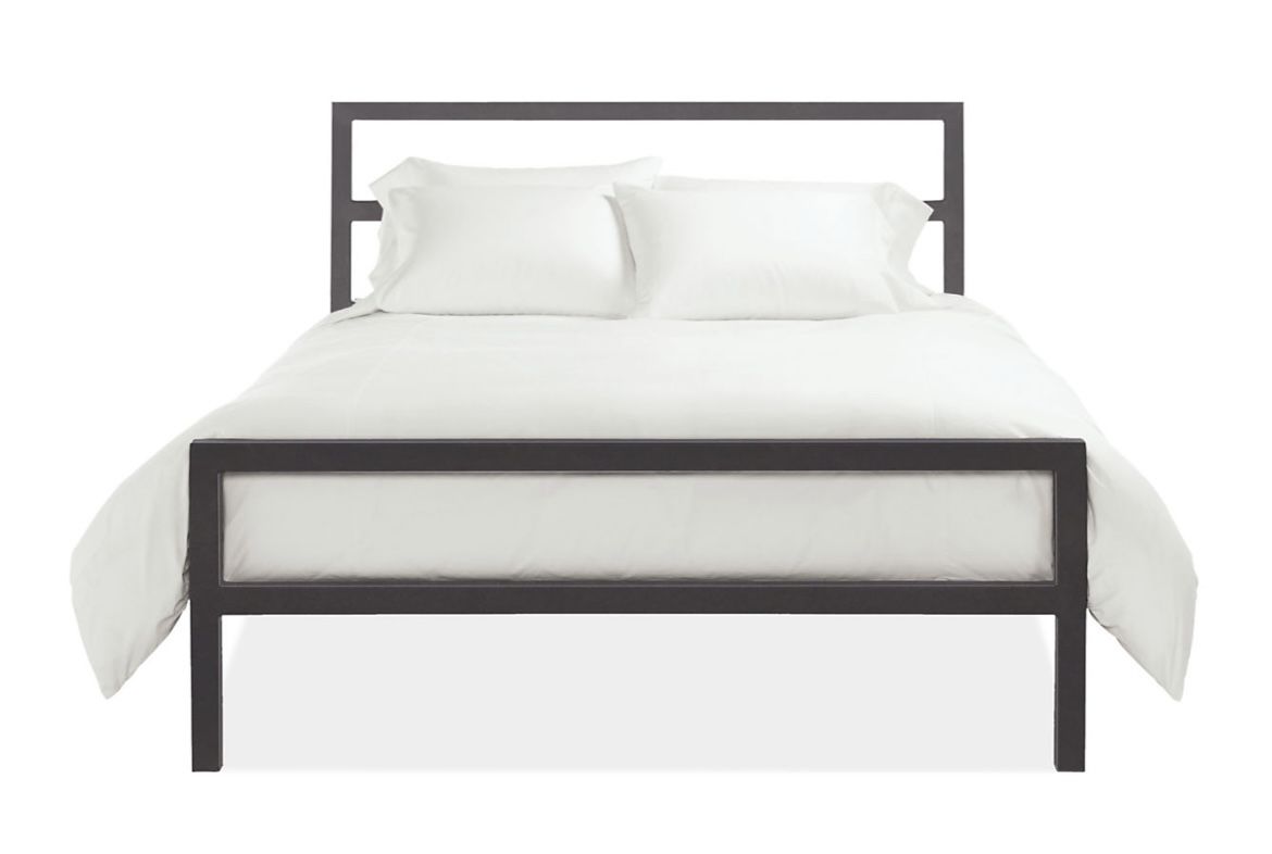Metal Queen Parsons Bed- Room And Board