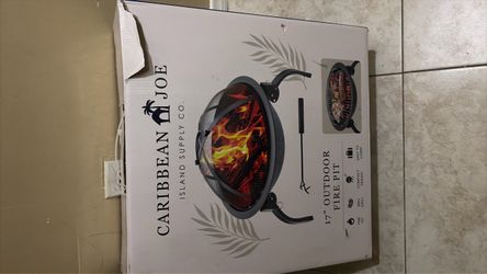 Caribbean Joe 17" Outdoor Fire Pit