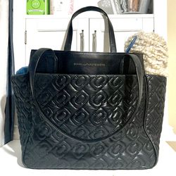 Diane Von Furstenberg | On The Go | Link Quilted Leather Tote