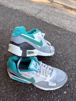 Nike Air Max Low-Top Sneakers White Teal Gray