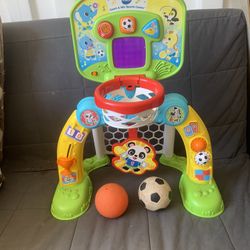 Vtech Toy Soccer Basketball