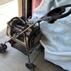 2 In One Pet Stroller And Carrying Case 