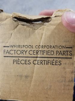 Whirlpool parts Brand New