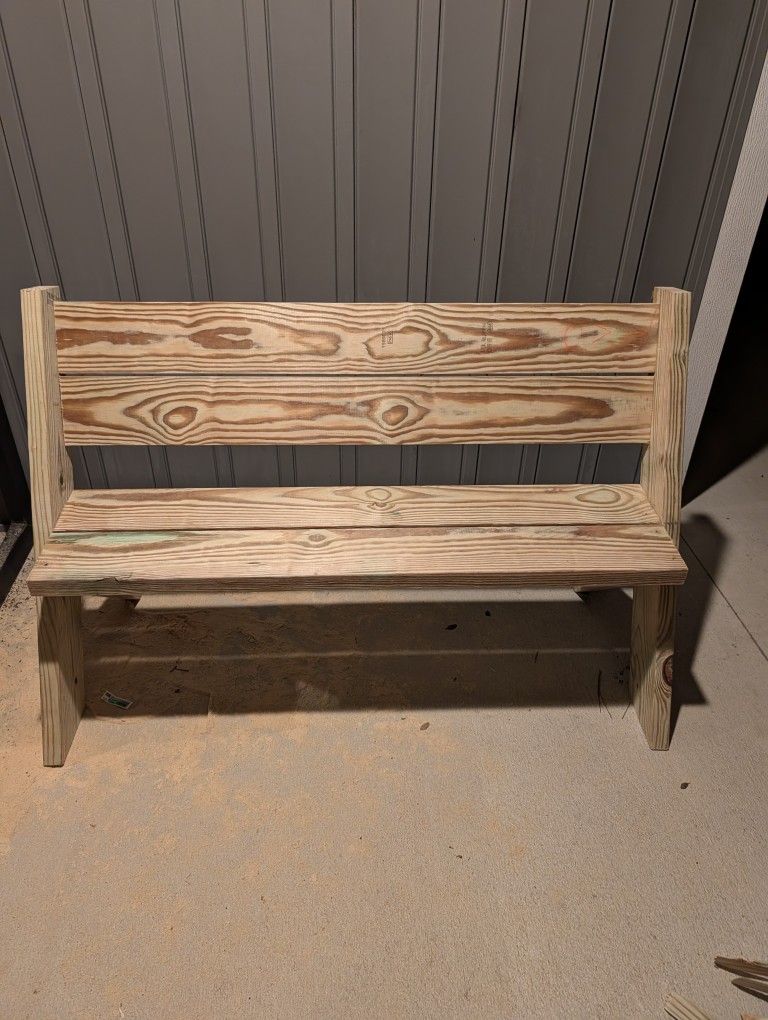 Handmade 4 Ft Bench