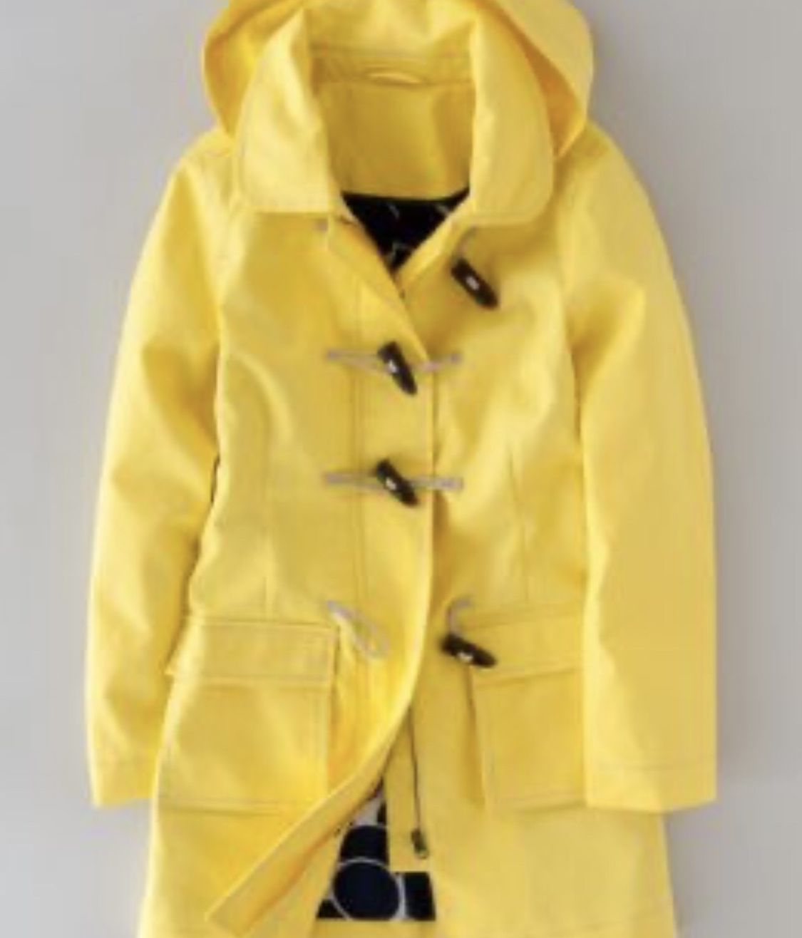 Boden removable Hooded Rain Parka Jacket toggle Women's Size 8 US $198. Condition is "Pre-owned". Shipped with USPS Priority Mail. Measurements and f