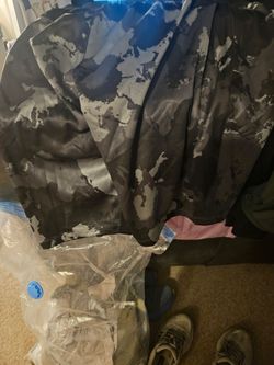 Gray Camo Hunting shorts