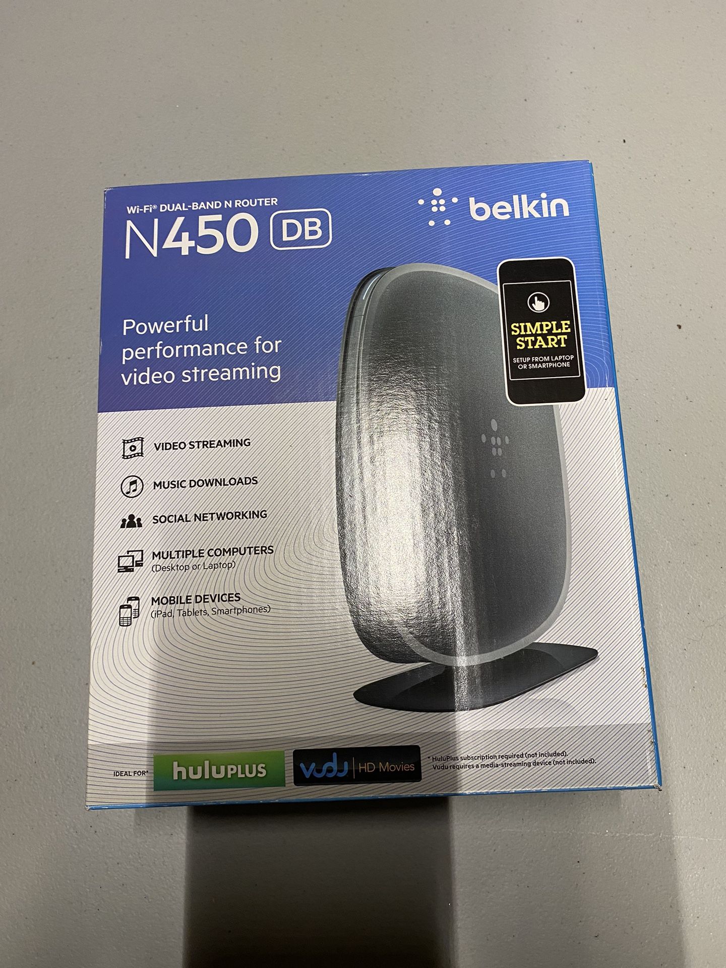 Belkin N450 DB Router 