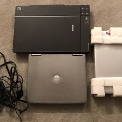 2 Laptops And 1 Scanner (both Don’t Work / For Parts Only)