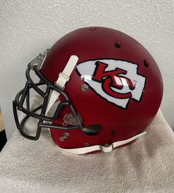 Kansas City Chiefs Football Helmet
