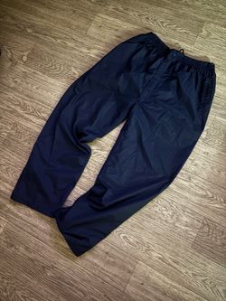 Plain Dark Blue Track Pants