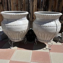 New Flower Pots Made Out Of Clay Perfect Gift 🎁 