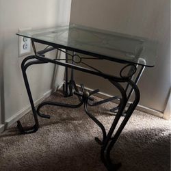 Metal End Table
