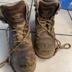 Men’s Steel-Toe Work Boots 