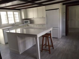 Unbelievable Kitchen on Weston White Shaker Cabinets for just $3000