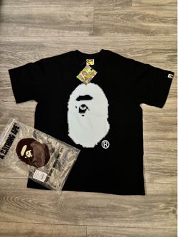 Bape pixel graphic tee shirt