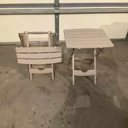 Folding Side Tables