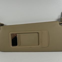 BMW E90 335i 328i DRIVER BEIGE SUN VISOR