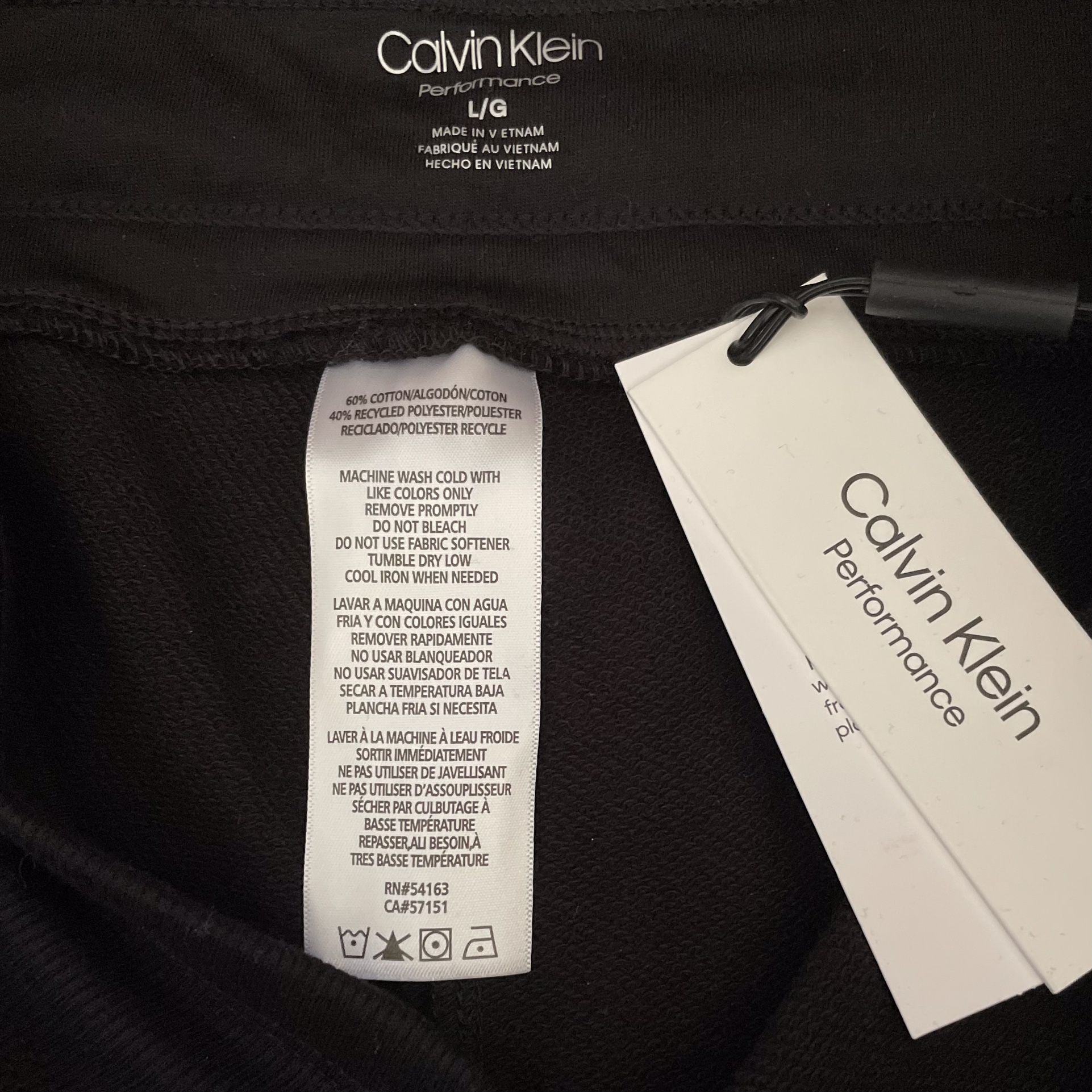 New with tags! Calvin Klein Performance Womens Joggers, Size L