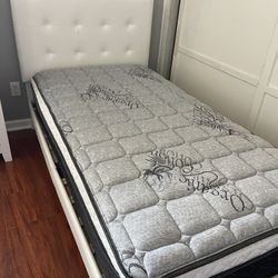 Twin Bed Frame With Mattress