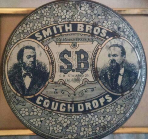 Vintage cough drop tin