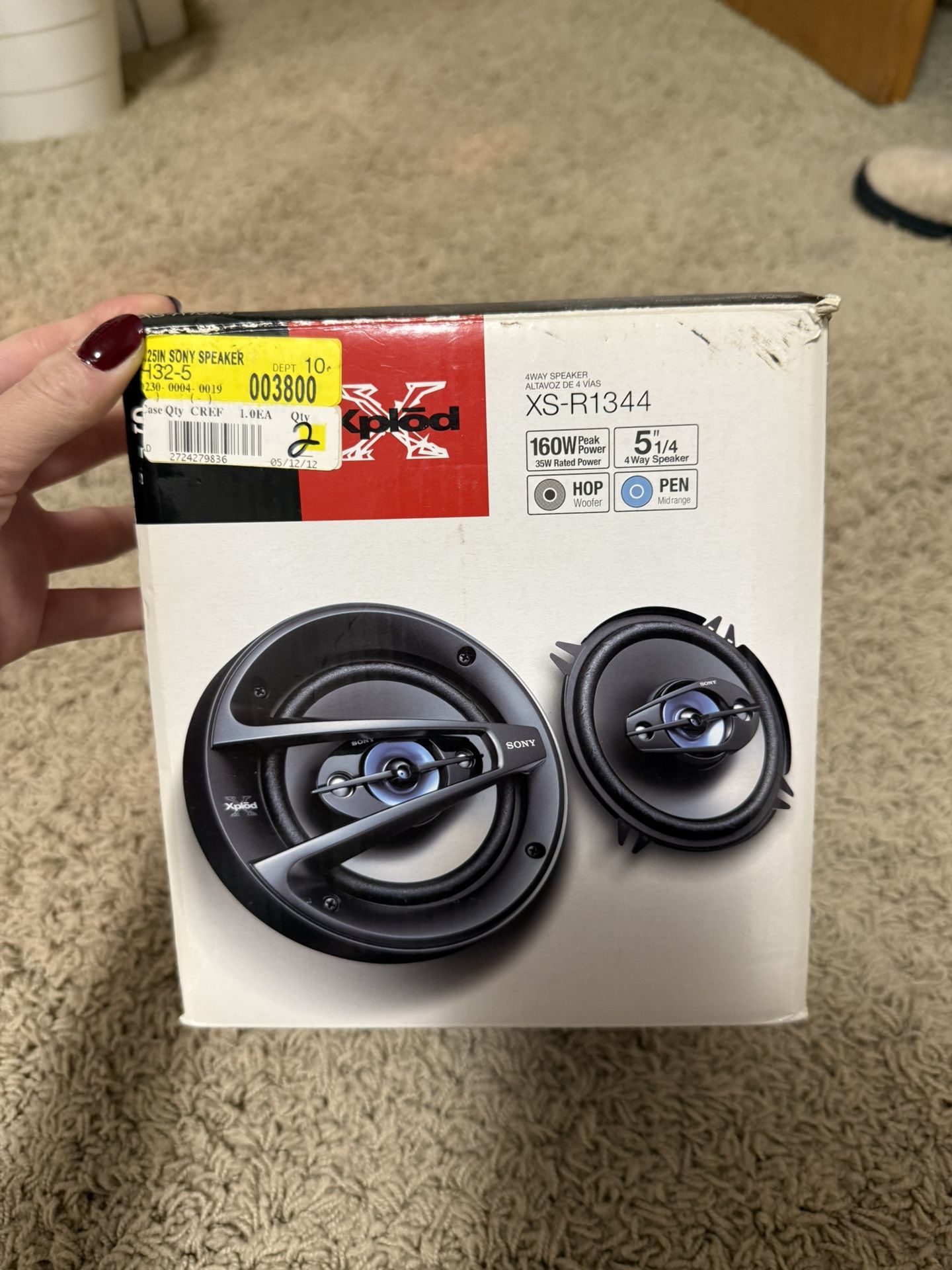 Sony 4 Way Speaker XS-R1344