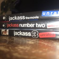 Jackass UNRATED DVD's