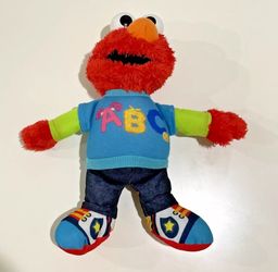 Elmo Sesame Street ABC Talking Singing Plush Educational Stuffed Toy-13 In