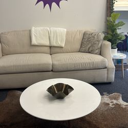 White coffee table