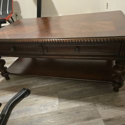 Solid Wood End Table
