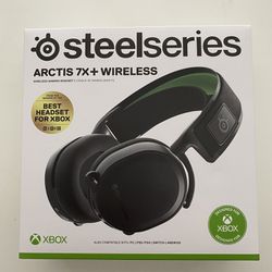 Steelseries Artics 7x+ Wireless Gaming Headset For Xbox SeriesX|S Xbox One - New