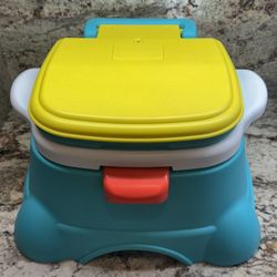 Sesame Street 3-in-1 Potty Chair, Step Stool and Toilet Training Seat
