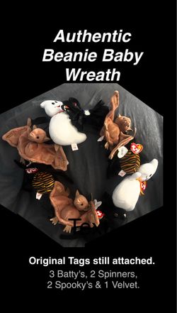 Beanie Baby Wreath