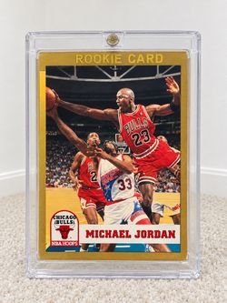 Michael Jordan NBA Hoops Rookie Card
