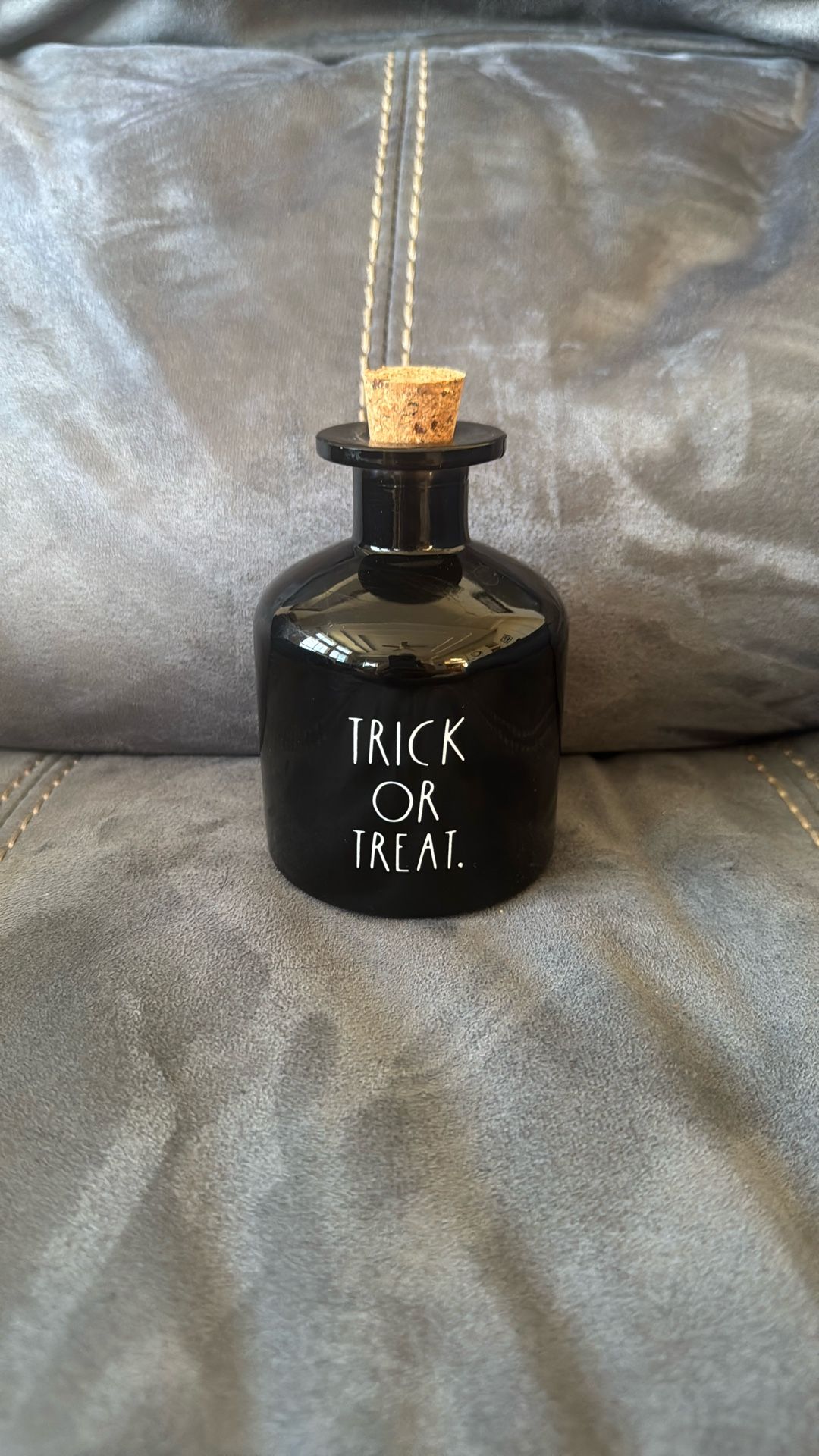 New Without Tags Rae Dunn Potion Bottle With Cork Lid Trick Or Treat Halloween Decoration