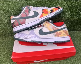 Nike Dunk Low SE Sail Multi-Camo Sneakers M11/W12.5