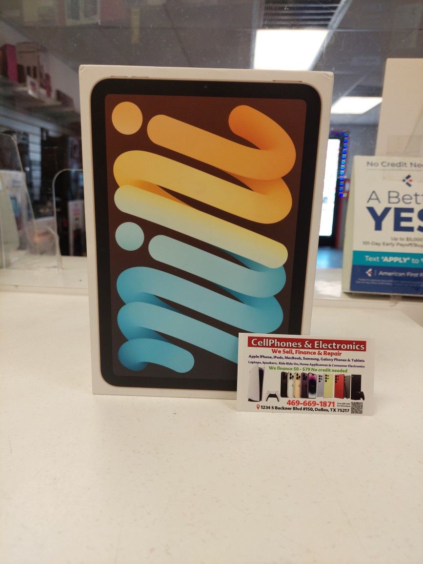 Ipad Mini Brand New On Payments with 50$ Down