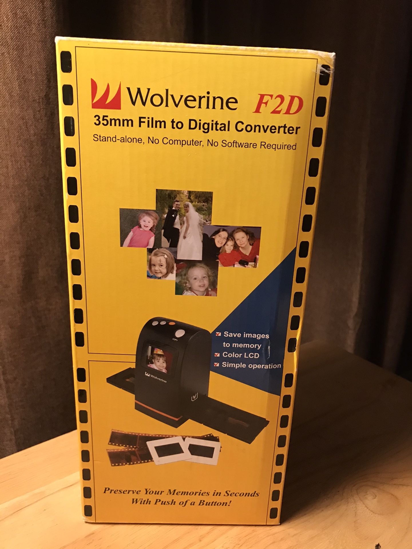 Wolverine F2D 35mm film converter